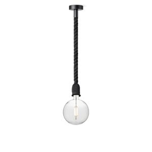 Home sweet home hanglamp Leonardo zwart Globe g180 - helder