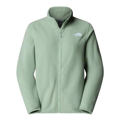 The North Face Glacier Full Zip Fleece Dames Slate Moss L