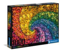 Clementoni legpuzzel Whirl Colorboom karton 1000 stukjes - thumbnail