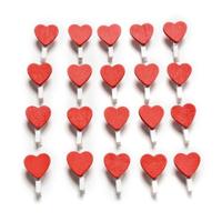 50 PC'S mini rood hart liefde houten fotopapier Peg PIN wasknijper ambachtelijke briefkaart clips 50 PC'S mini rood hart liefde houten fotopapier Peg PIN wasknijper ambachtelijke briefkaart clips