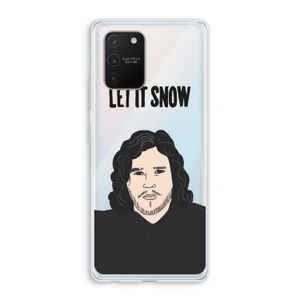 Let It Snow: Samsung Galaxy S10 Lite Transparant Hoesje