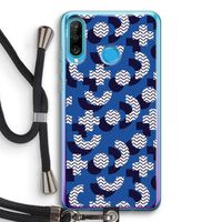 8-bit N°5: Huawei P30 Lite Transparant Hoesje met koord