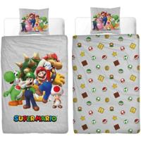Dekbedovertrek set Mario Bros Multicolour Bed van 140 2 Onderdelen
