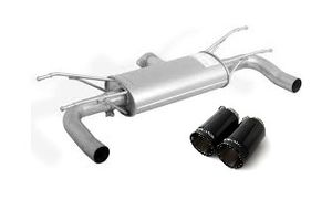 Remus uitlaat passend voor L+R Fiat 124 Spider 1.4 turbo - Black Chrome 1850161500002698CBR