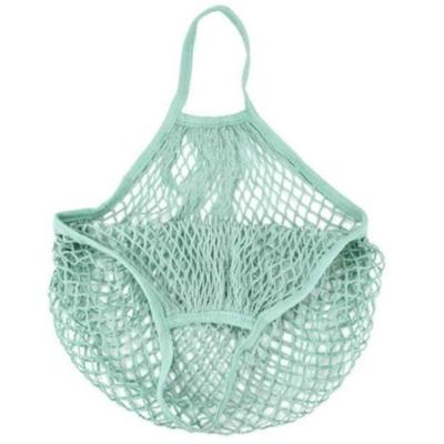 2 PC'S mesh boodschappentas herbruikbare string fruit opslag handtas Totes vrouwen winkelen mesh netto geweven tas winkel kruidenier tote tas (Mintcr