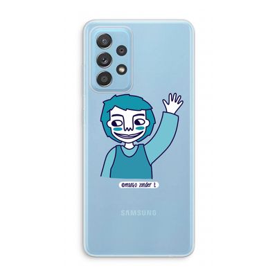 Zwaai: Samsung Galaxy A73 Transparant Hoesje