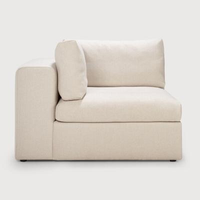 Ethnicraft Modulaire Bank 'Mellow' Hoek, kleur Off White
