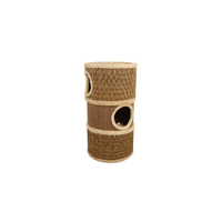 Adori Krabton Zeegras Kyra - Krabpalen - 37.5x37.5x70 cm Bruin Beige - thumbnail