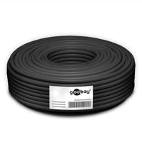 Goobay 77624 netwerkkabel Zwart 100 m Cat6a S/FTP (S-STP) - thumbnail