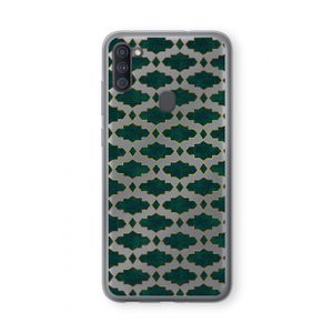 Moroccan tiles: Samsung Galaxy A11 Transparant Hoesje