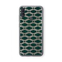 Moroccan tiles: Samsung Galaxy A11 Transparant Hoesje