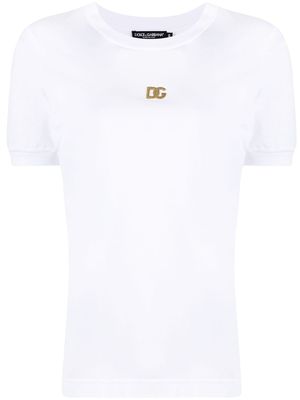 Dolce & Gabbana t-shirt à logo - Blanc