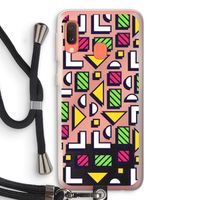 8-bit N°4: Samsung Galaxy A20e Transparant Hoesje met koord