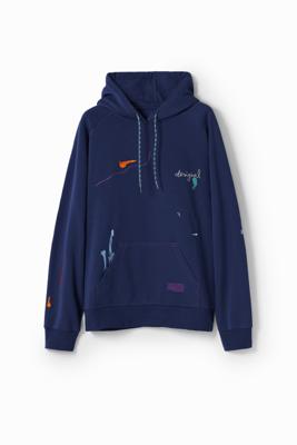 Sweatshirt - BLUE - XXL