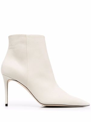 Scarosso bottes Anya en cuir - Tons neutres