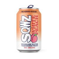 Sqweeze - Bio Whtie Peach 330ml 12 Blikjes