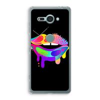 Lip Palette: Sony Xperia XZ2 Compact Transparant Hoesje