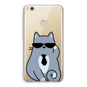 Cool cat: Huawei Ascend P8 Lite (2017) Transparant Hoesje