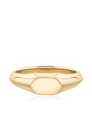 Lizzie Mandler Fine Jewelry chevalière Knife Edge en or 18ct