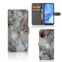 OPPO A53 | OPPO A53s | Bookcase | Marmer Grijs
