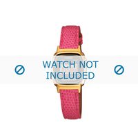 Horlogeband Casio LA670WEGL-4AEF / LA670WEGL-4 / 10487171 Leder Rosé 13mm