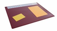 Durable 722303 Bureau onderlegger 4-jaarskalender Rood, Transparant (b x h) 650 mm x 500 mm - thumbnail