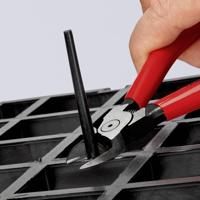 Knipex Knipex-Werk 72 01 140 Werkplaats Kunststof zijsnijtang Zonder facet 140 mm Knipex Knipex-Werk 72 01 140 Werkplaats Kunststof zijsnijtang Zonder facet 140 mm