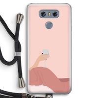 Wine: LG G6 Transparant Hoesje met koord