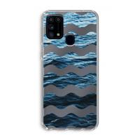Oceaan: Samsung Galaxy M31 Transparant Hoesje - thumbnail