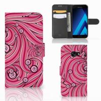Samsung Galaxy A5 2017 Hoesje Swirl Pink