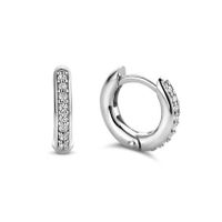 TI SENTO - Milano 7811ZI Oorringen zilver met zirconia 12 x 2 mm - thumbnail