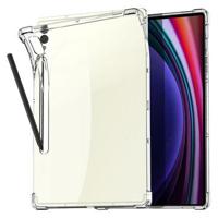Samsung Galaxy Tab S9 FE+ Anti-Slip TPU Hoesje - Doorzichtig - thumbnail