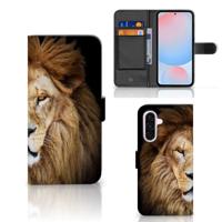 Samsung Galaxy A56 | Telefoonhoesje | Met pasjeshouder | Leeuw