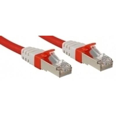 Stevige UTP-netwerkkabel Cat6 LINDY 45386 Rood 2 m