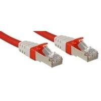 Stevige UTP-netwerkkabel Cat6 LINDY 45386 Rood 2 m
