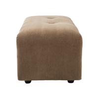 HKliving Vint hocker small Corduroy Rib Brown