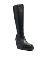 GIABORGHINI bottes en cuir 120 mm - Noir