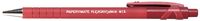 Papermate Flexgrip Ultra, 12, medium Red Rood 12 stuk(s) - thumbnail