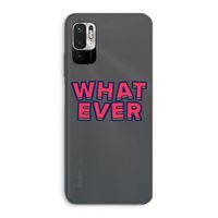 Whatever: Xiaomi Redmi Note 10 5G Transparant Hoesje