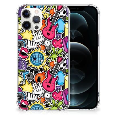 iPhone 12 Pro Max Anti Shock Bumper Case Punk Rock iPhone 12 Pro Max Anti Shock Bumper Case Punk Rock