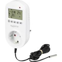Sygonix SY-6824098 Universele thermostaat Montagewijze: Tussenstekker Weekprogramma 1 stuk(s)