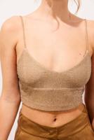 Karma Koma top Roberto ROB0511S26 tabacco