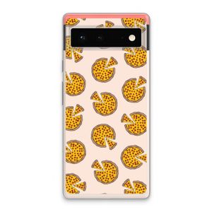 You Had Me At Pizza: Google Pixel 6 Transparant Hoesje