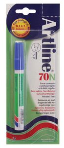 Permanent marker Artline 70N blauw, op blister