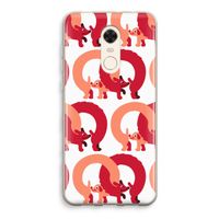 Dogs: Xiaomi Redmi 5 Transparant Hoesje