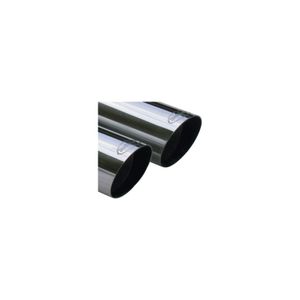 InoxCar uitlaat passend voor Honda Jazz 1.4 (83pk) 2002- 2x76 IXOVHO0176