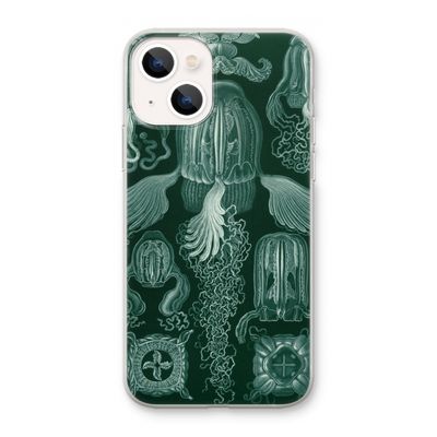 Haeckel Cubomedusae: iPhone 13 mini Transparant Hoesje