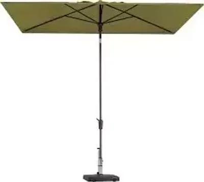 Parasol Mikros Luxe Rechthoek 200x300cm - Sage Groen