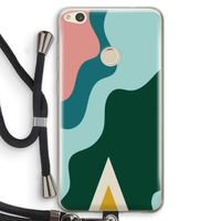 Noor B: Huawei Ascend P8 Lite (2017) Transparant Hoesje met koord