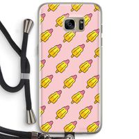 Waterijsjes: Samsung Galaxy S7 Edge Transparant Hoesje met koord Waterijsjes: Samsung Galaxy S7 Edge Transparant Hoesje met koord